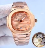 Swiss Quality AAA Watches Replica Patek Philippe Nautilus 7118 All Rose Gold Watches 40mm